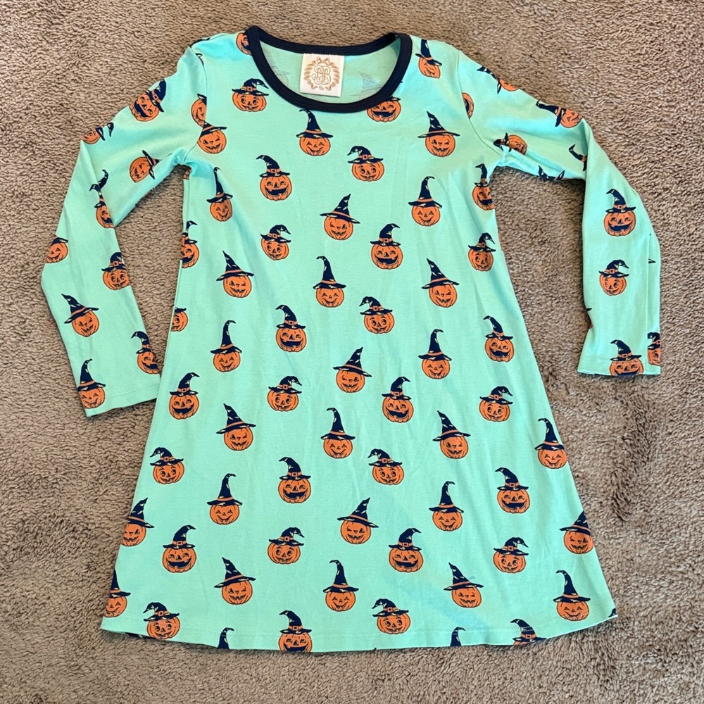 TBBC Polly Play Long-Sleeve Pumpkin Dress Size 7